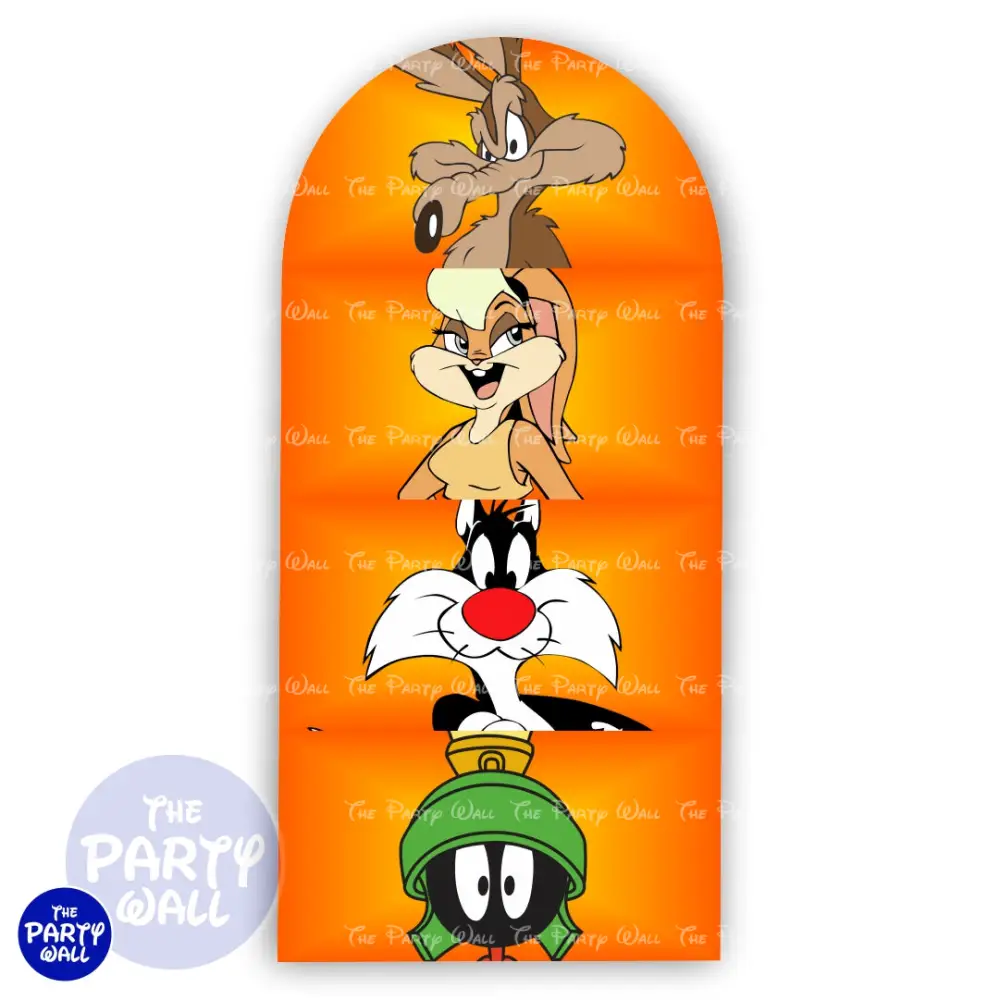 Looney Tunes - Funda para mampara de punta redonda o rectangular The Party Wall
