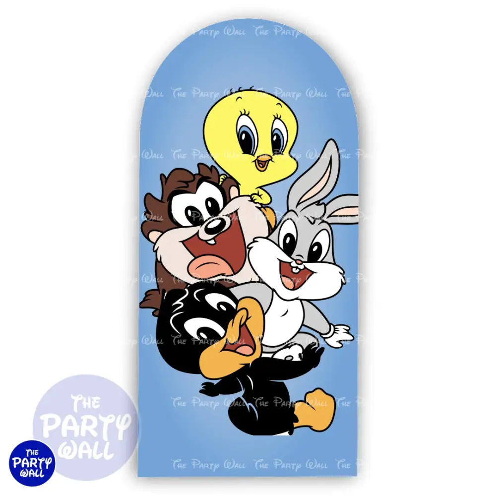 Looney Tunes - Funda para mampara de punta redonda o rectangular The Party Wall