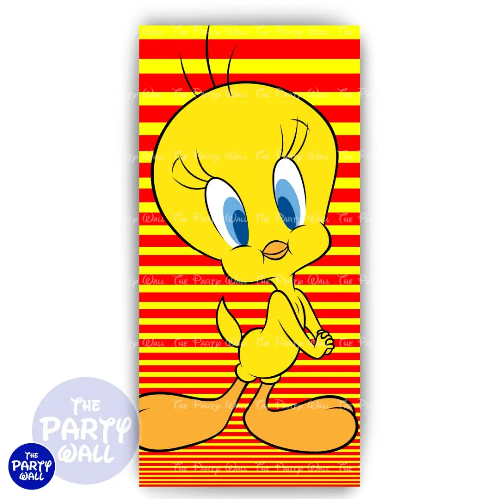 Looney Tunes - Funda para mampara de punta redonda o rectangular The Party Wall