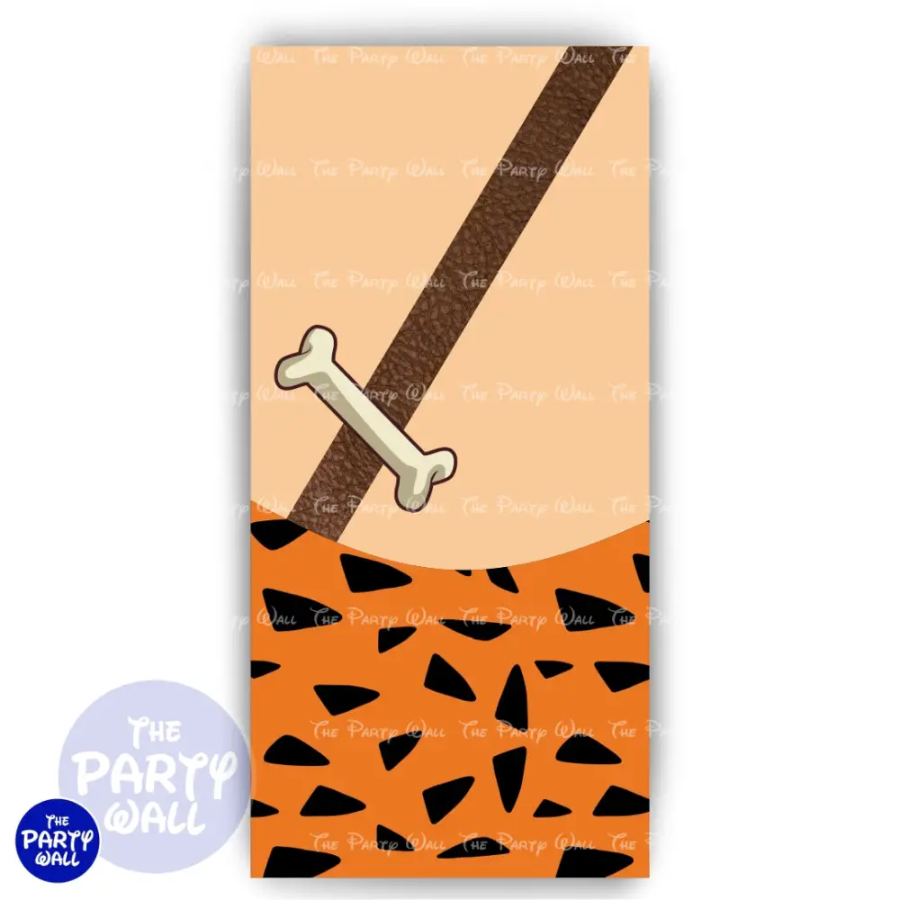Los Picapiedra - Funda para mampara de punta redonda o rectangular The Party Wall