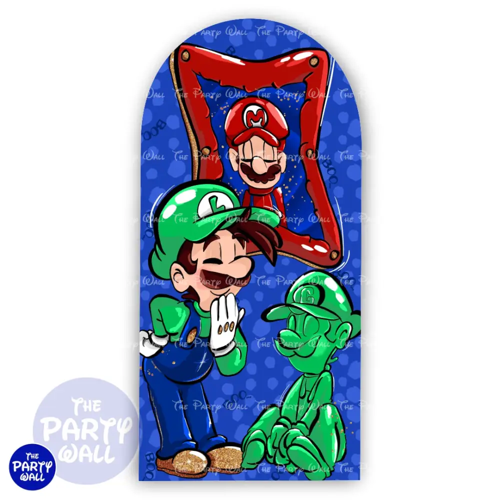 Luigi´s Mansion - Funda para mampara de punta redonda o rectangular The Party Wall