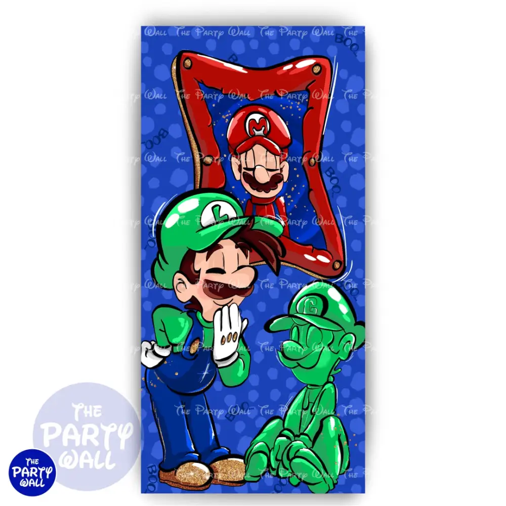 Luigi´s Mansion - Funda para mampara de punta redonda o rectangular The Party Wall