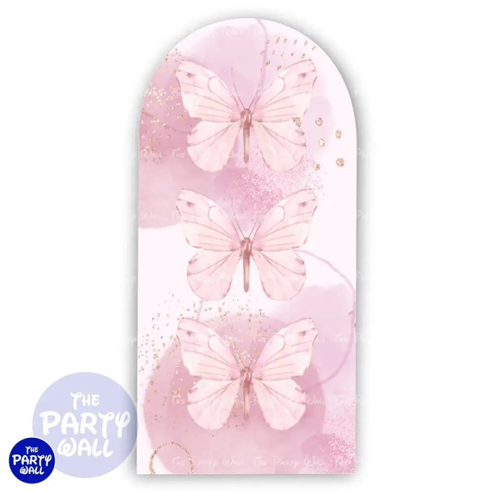 Mariposas - Funda para mampara de punta redonda o rectangular The Party Wall