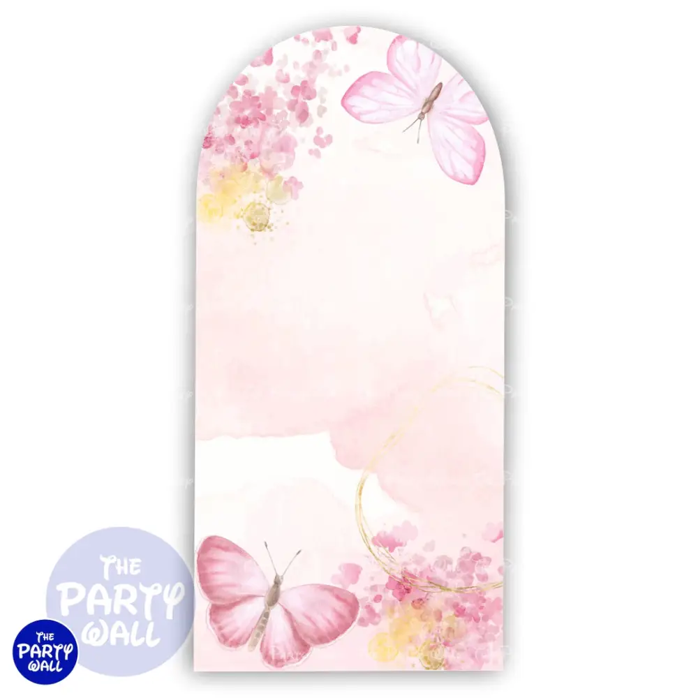 Mariposas - Funda para mampara de punta redonda o rectangular The Party Wall