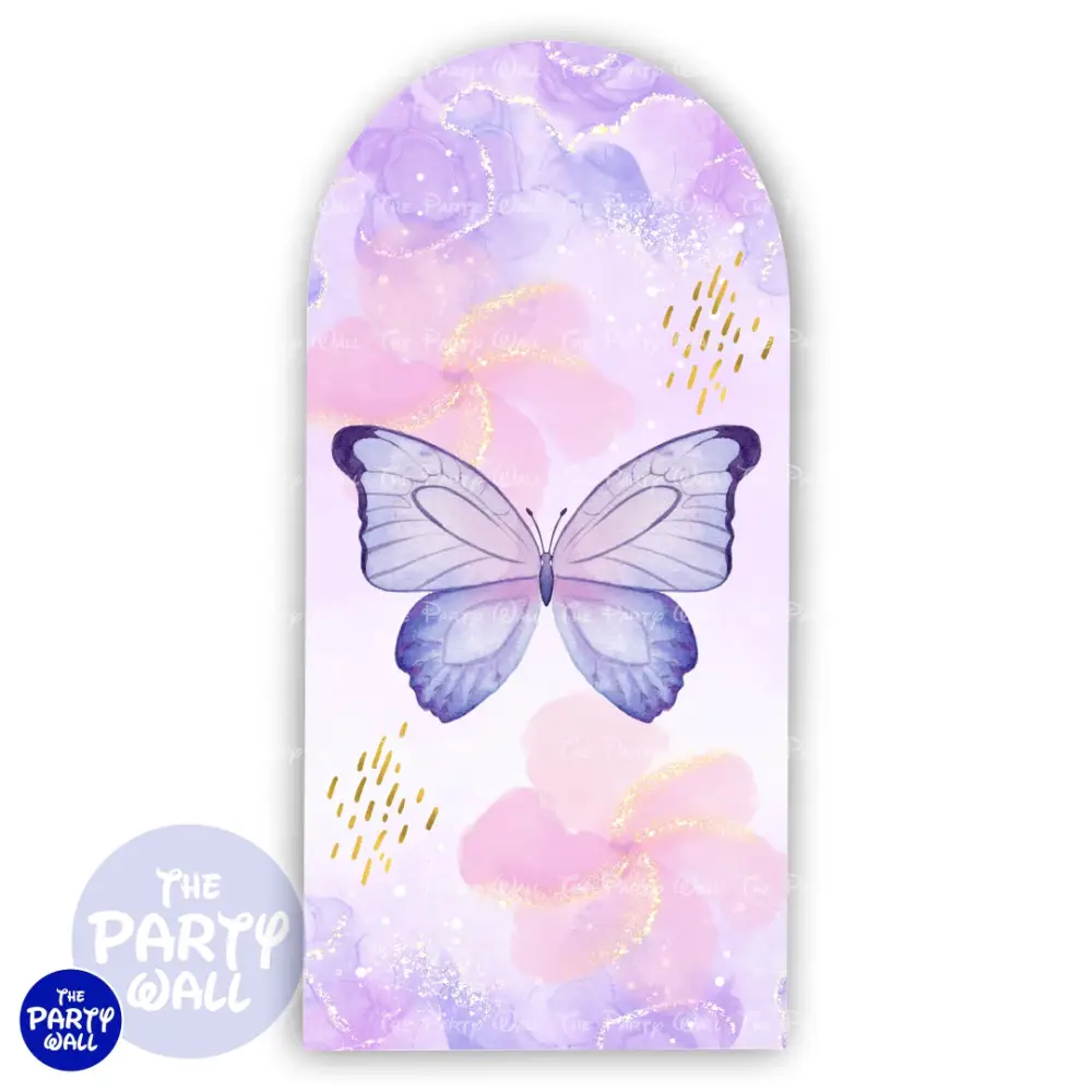 Mariposas - Funda para mampara de punta redonda o rectangular The Party Wall