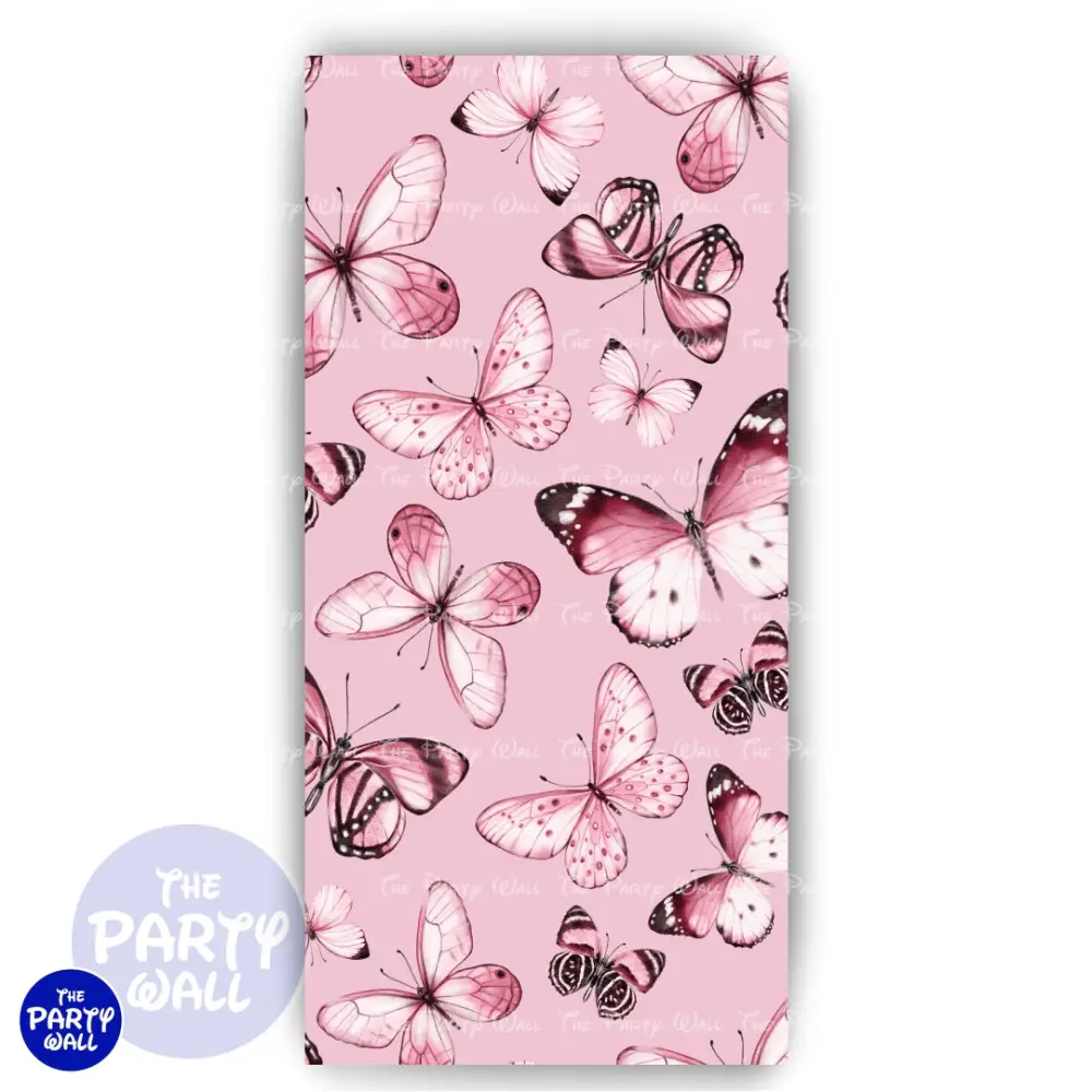 Mariposas - Funda para mampara de punta redonda o rectangular The Party Wall