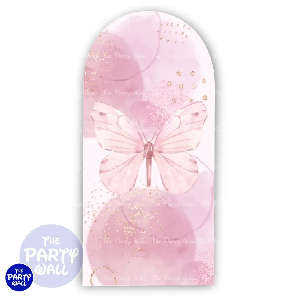Mariposas - Funda para mampara de punta redonda o rectangular The Party Wall