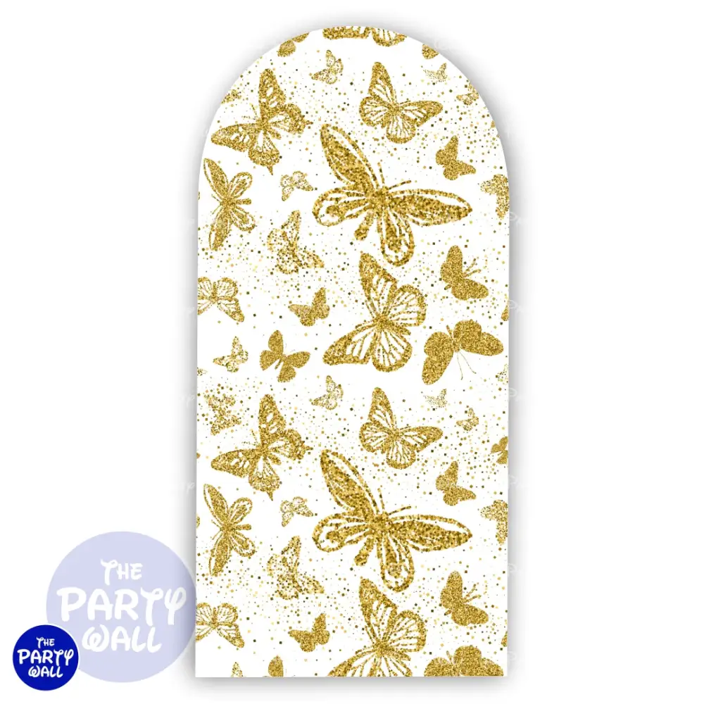 Mariposas - Funda para mampara de punta redonda o rectangular The Party Wall