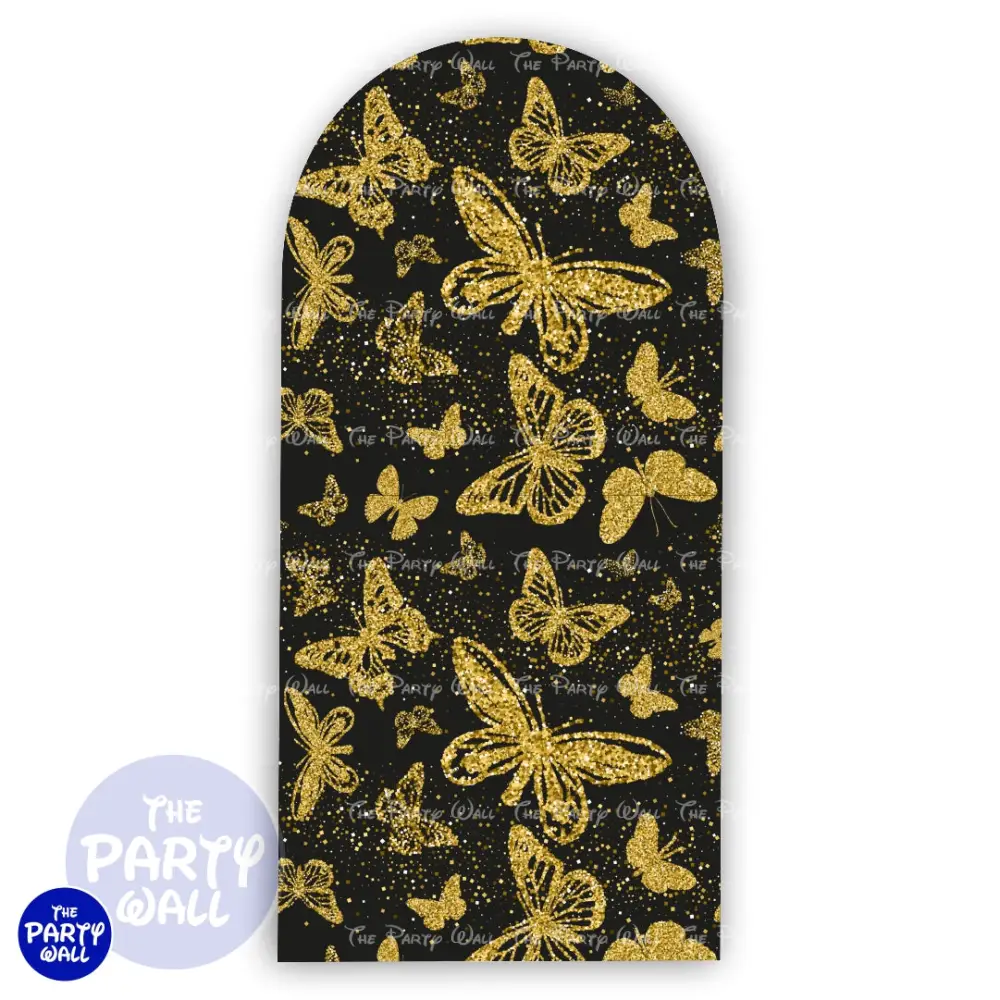 Mariposas - Funda para mampara de punta redonda o rectangular The Party Wall