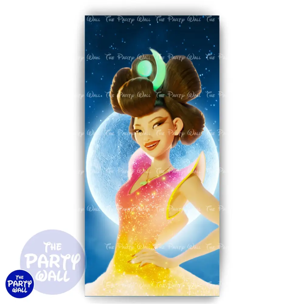 Mas Allá de la Luna - Funda para mampara de punta redonda o rectangular The Party Wall