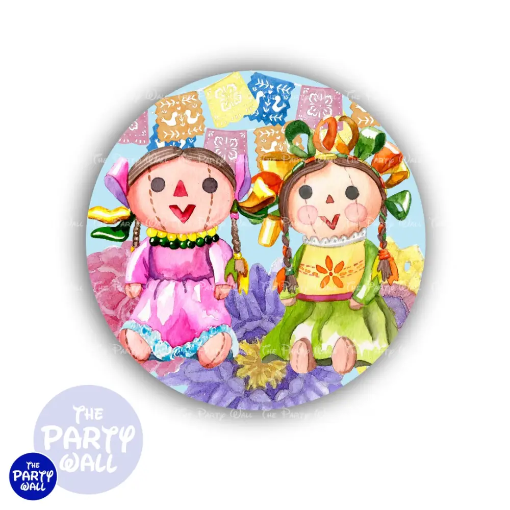 Mexicana - Funda para mamá circular The Party Wall