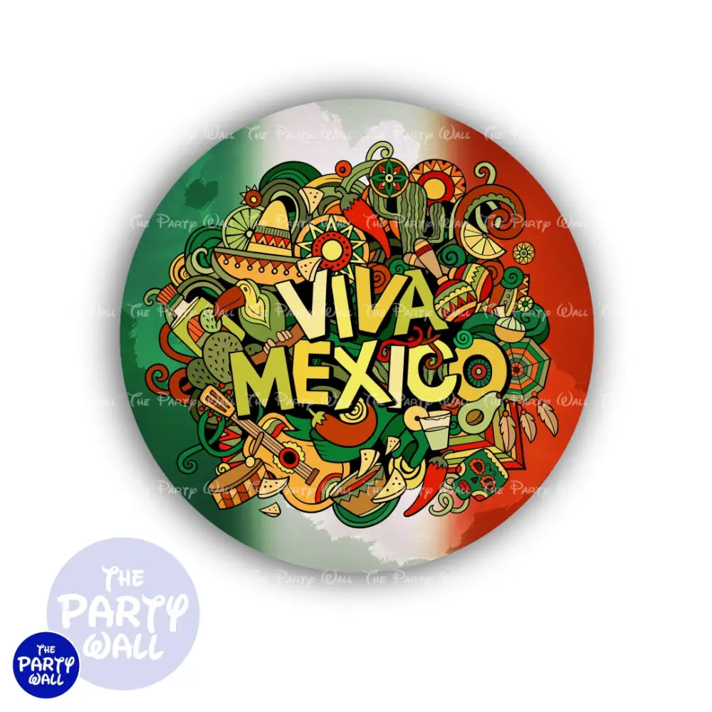 Mexicana - Funda para mamá circular The Party Wall