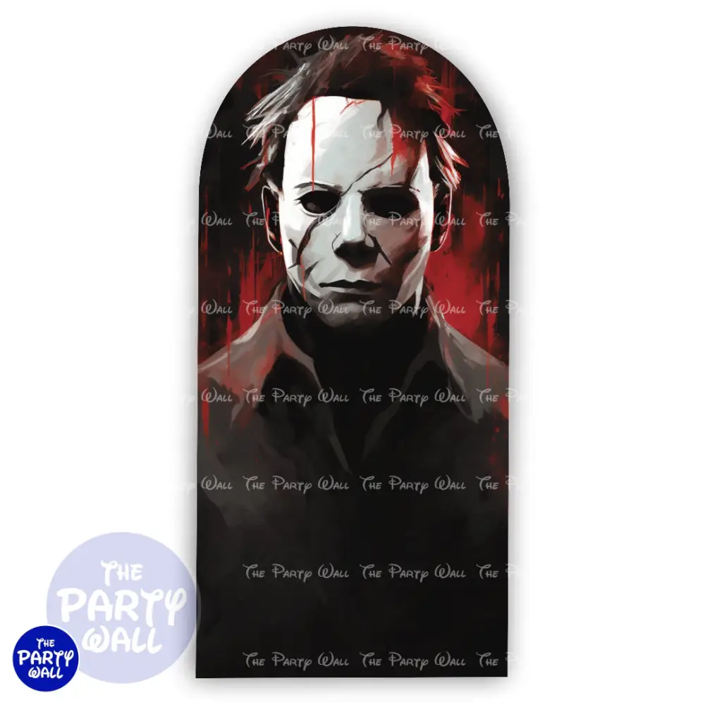Michael Myers - Funda para mampara de punta redonda o rectangular The Party Wall