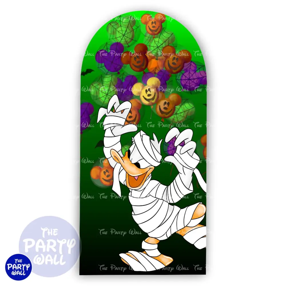 Mickey Halloween - Funda para mampara de punta redonda o rectangular The Party Wall