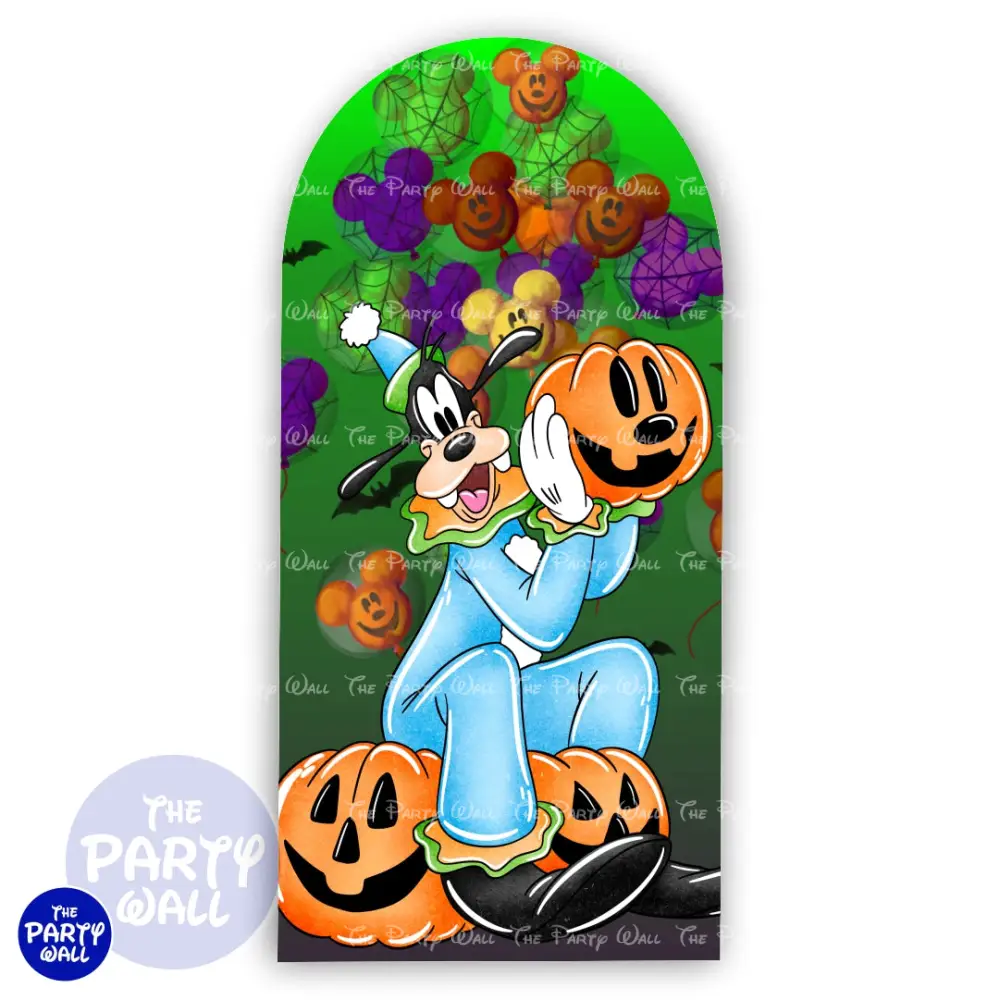 Mickey Halloween - Funda para mampara de punta redonda o rectangular The Party Wall
