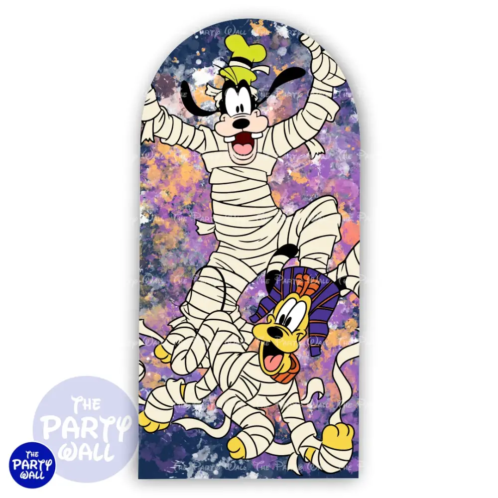 Mickey Halloween - Funda para mampara de punta redonda o rectangular The Party Wall