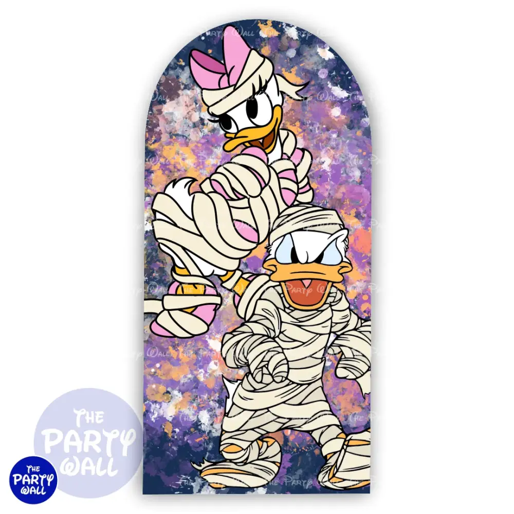 Mickey Halloween - Funda para mampara de punta redonda o rectangular The Party Wall