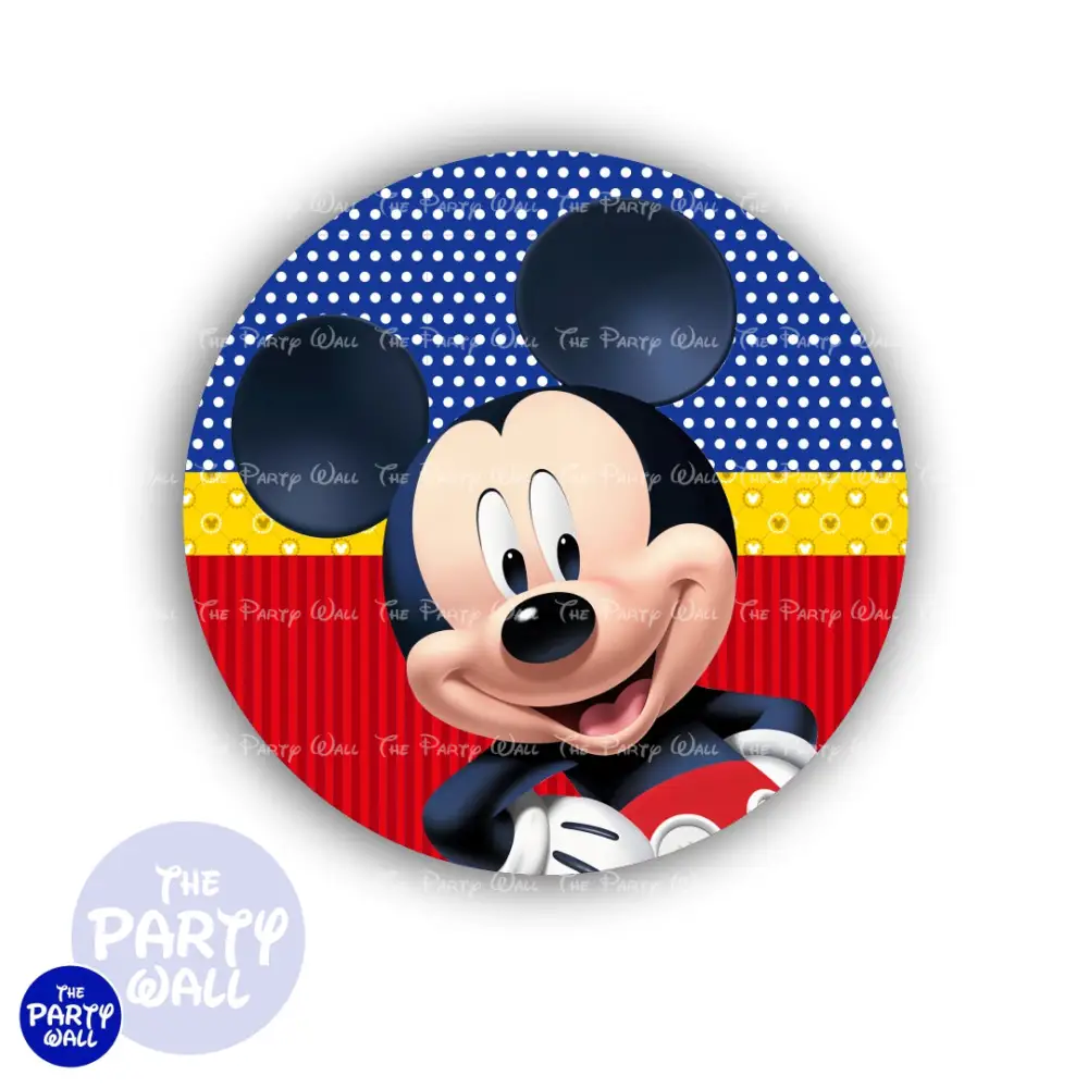 Mickey Mouse - Funda para mamá circular The Party Wall