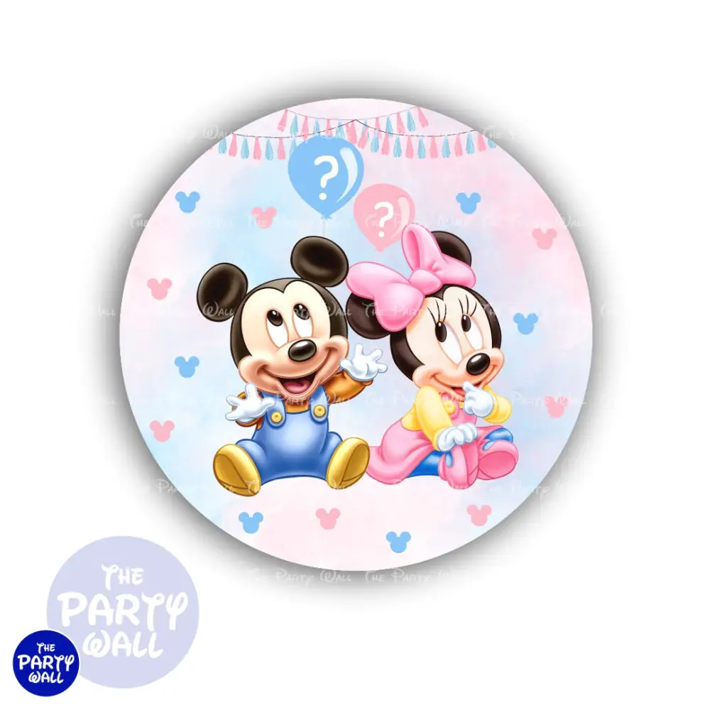 Mickey Mouse - Funda para mamá circular The Party Wall