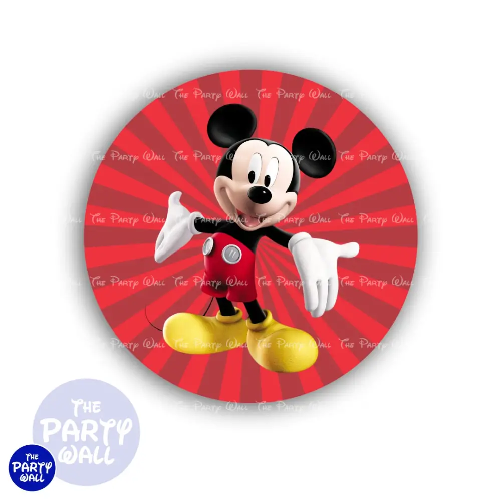 Mickey Mouse - Funda para mamá circular The Party Wall