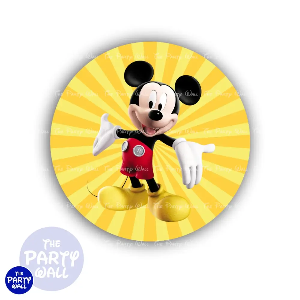 Mickey Mouse - Funda para mamá circular The Party Wall