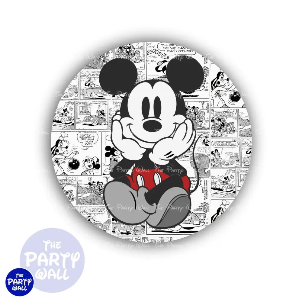 Mickey Mouse - Funda para mamá circular The Party Wall
