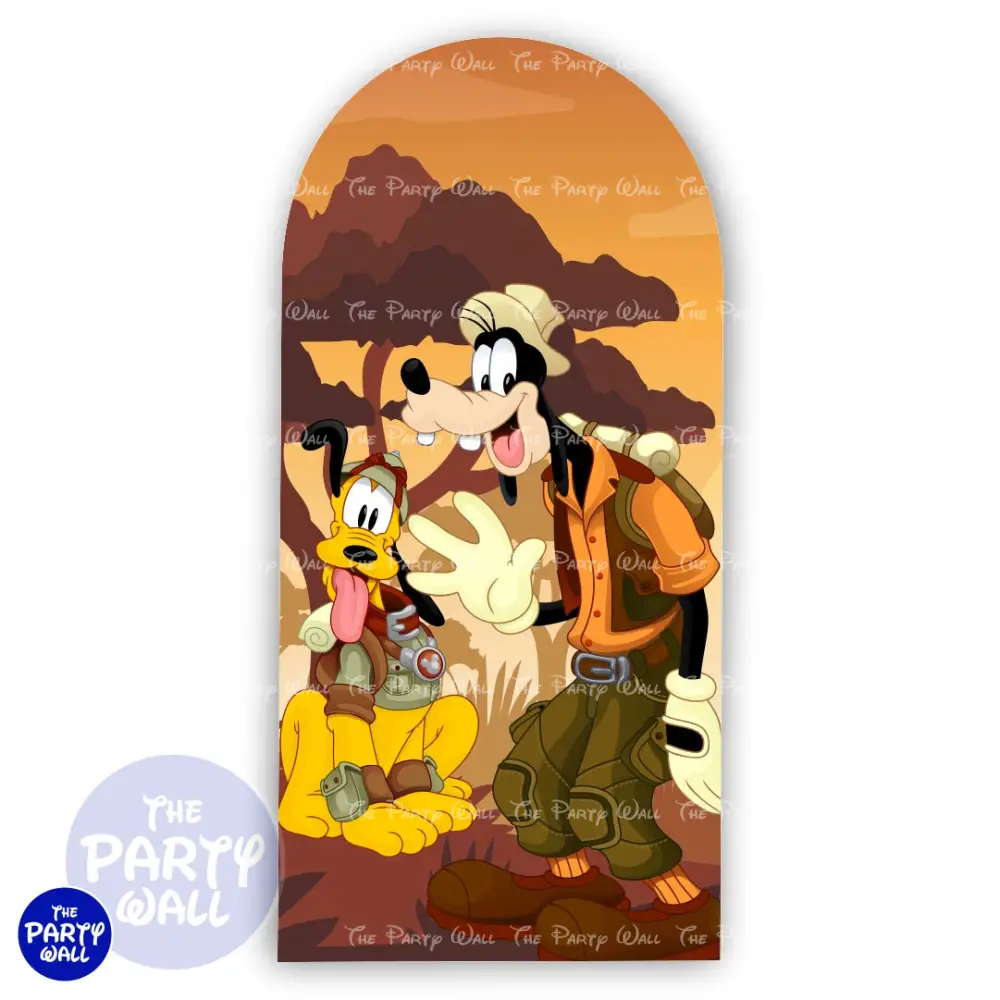 Mickey Mouse - Funda para mampara de punta redonda o rectangular The Party Wall