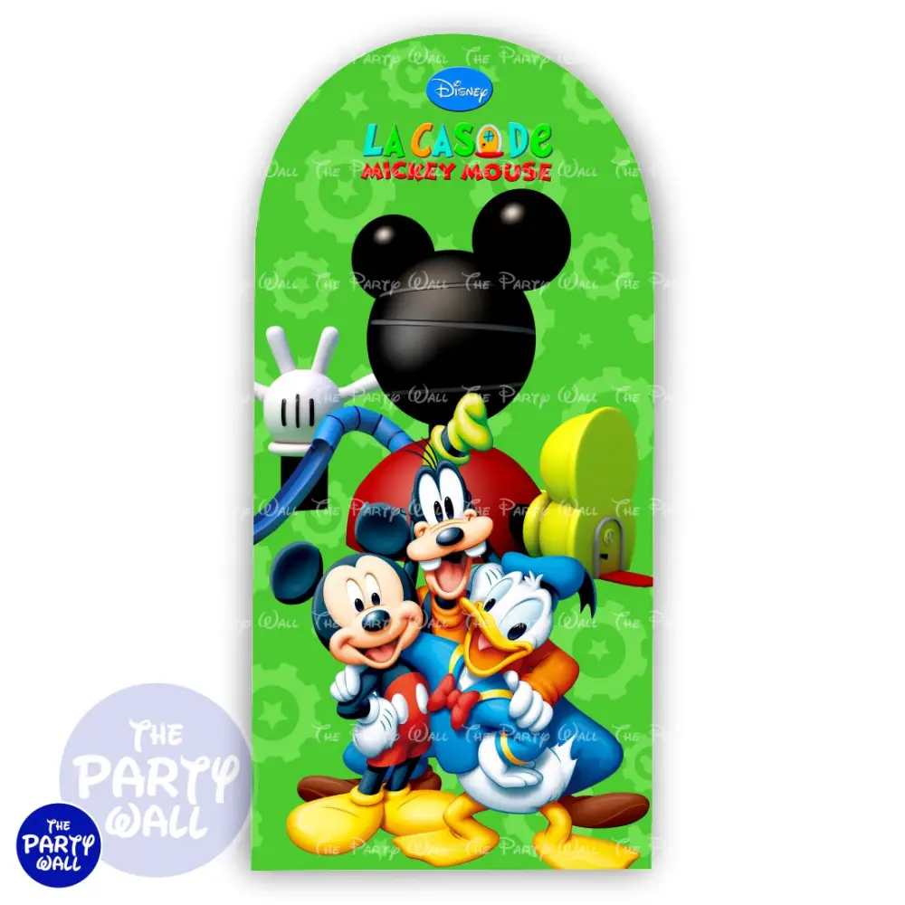Mickey Mouse - Funda para mampara de punta redonda o rectangular The Party Wall