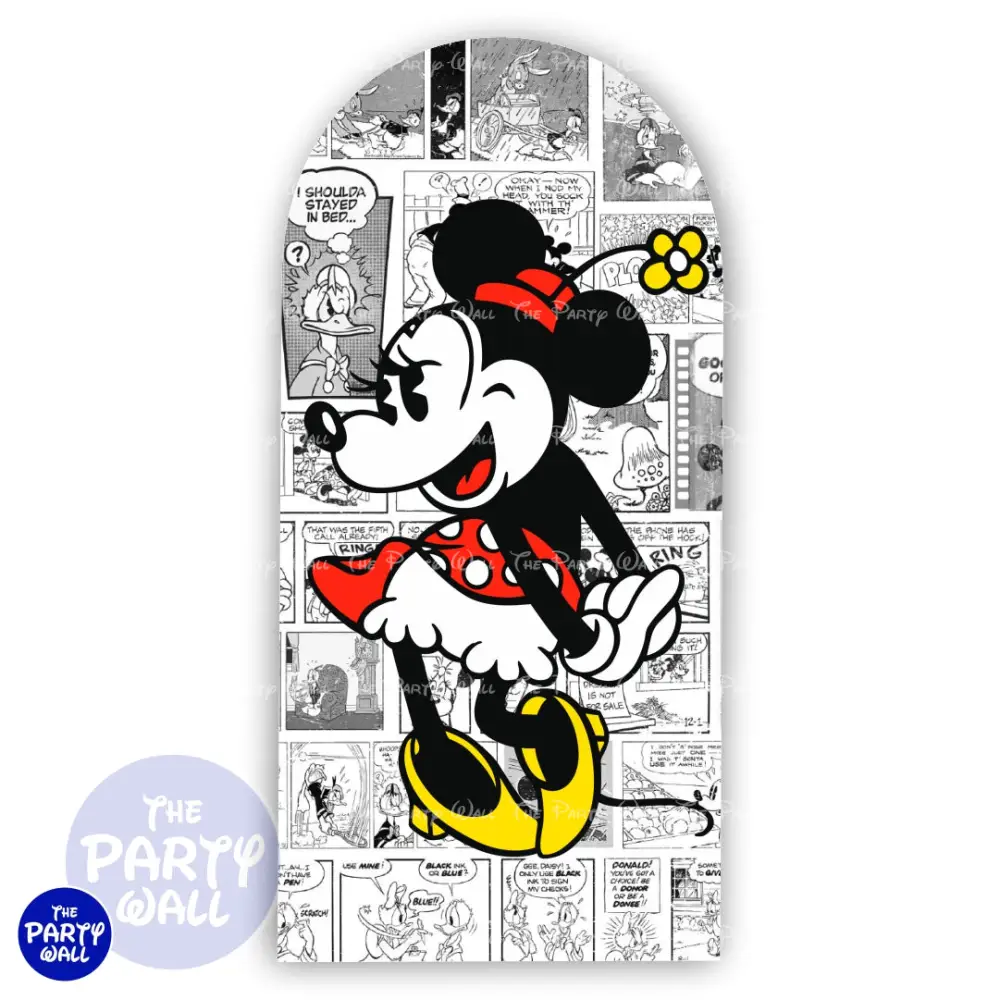 Mickey Mouse - Funda para mampara de punta redonda o rectangular The Party Wall