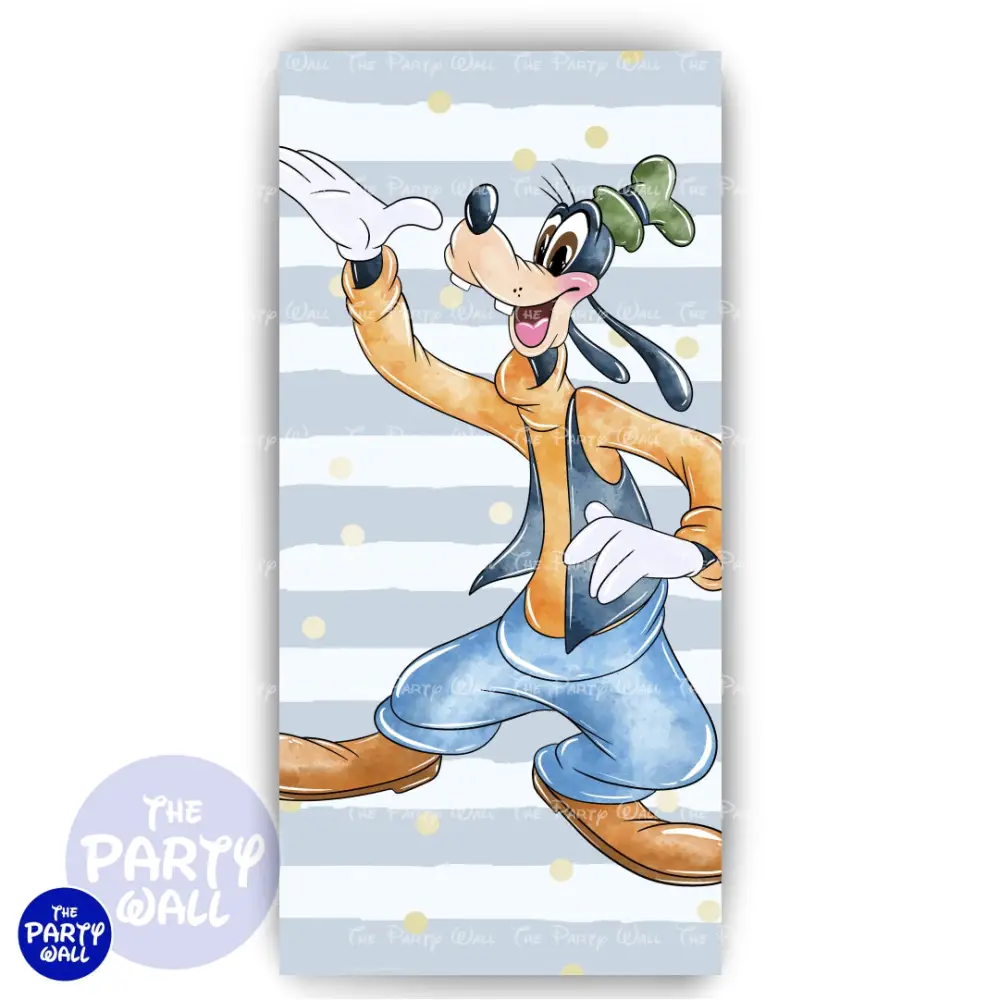 Mickey Mouse - Funda para mampara de punta redonda o rectangular The Party Wall