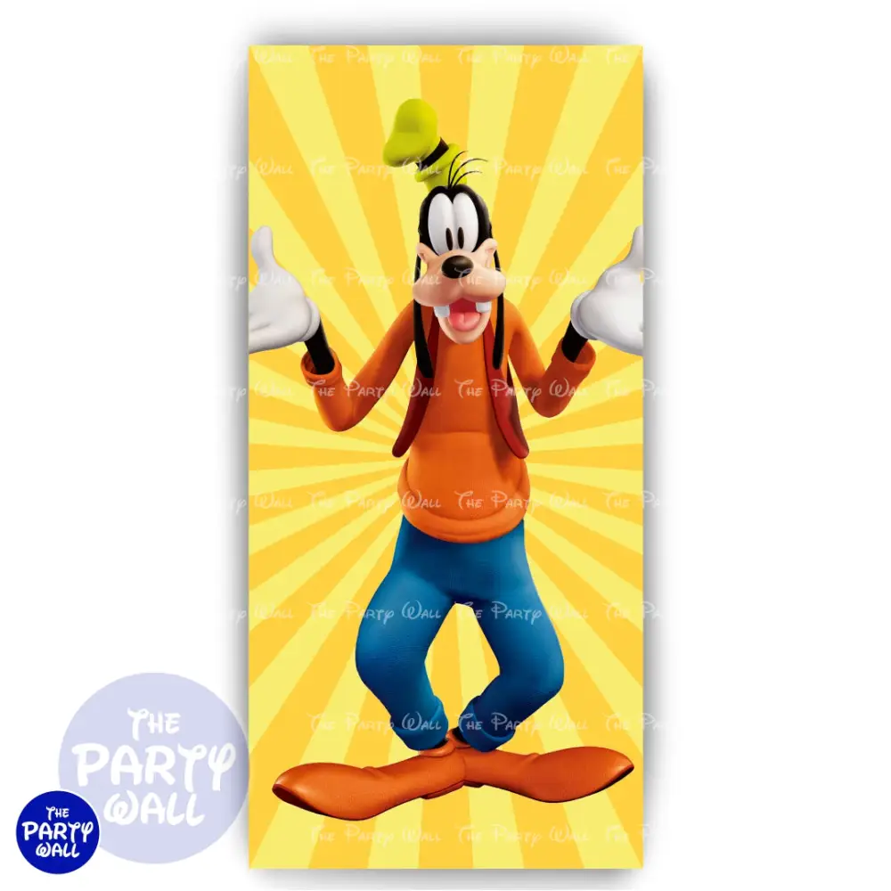 Mickey Mouse - Funda para mampara de punta redonda o rectangular The Party Wall