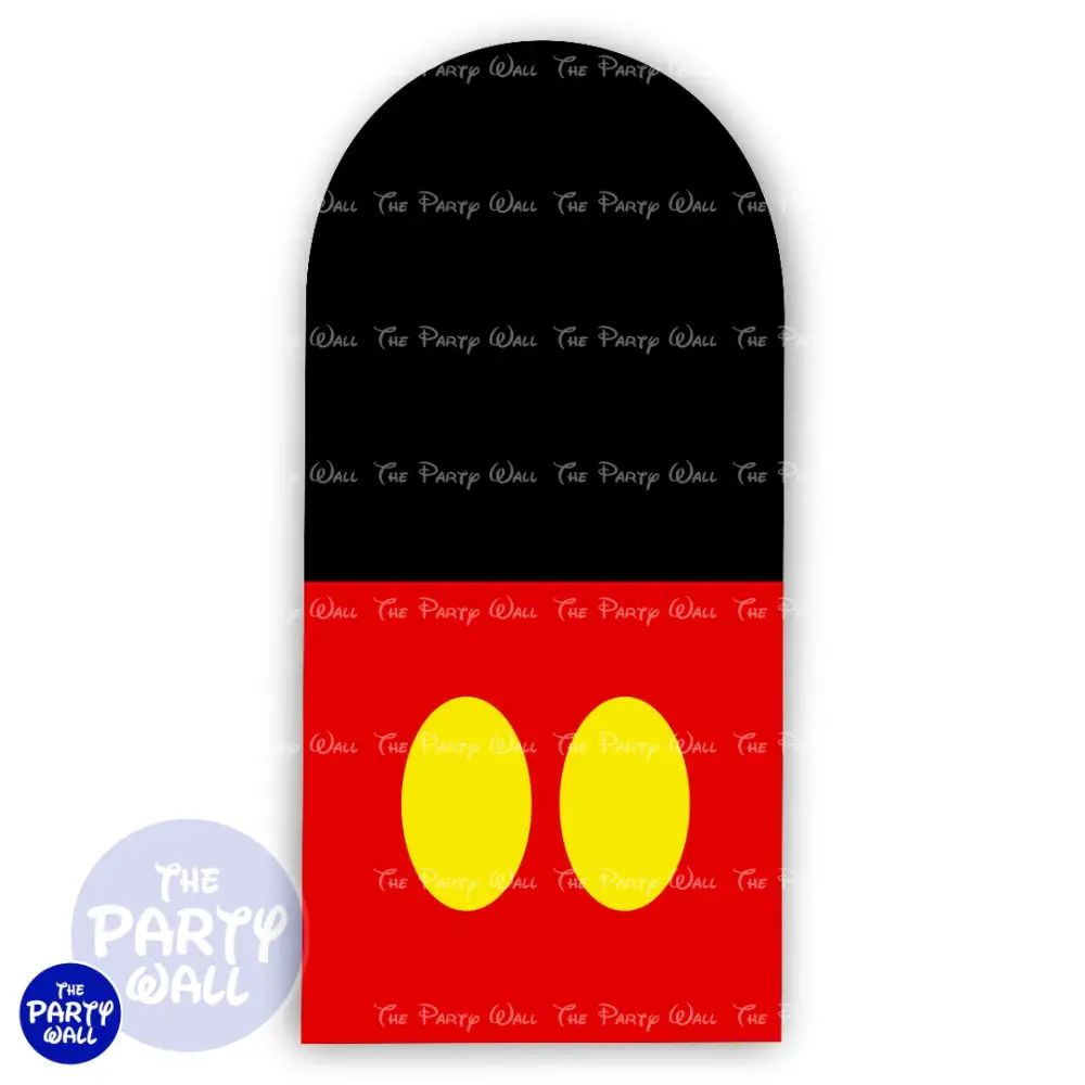 Mickey Mouse - Funda para mampara de punta redonda o rectangular The Party Wall