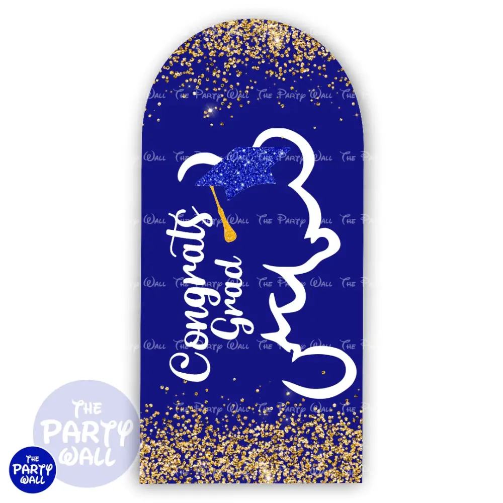 Mickey Mouse Graduación - Funda para mampara de punta redonda o rectangular The Party Wall