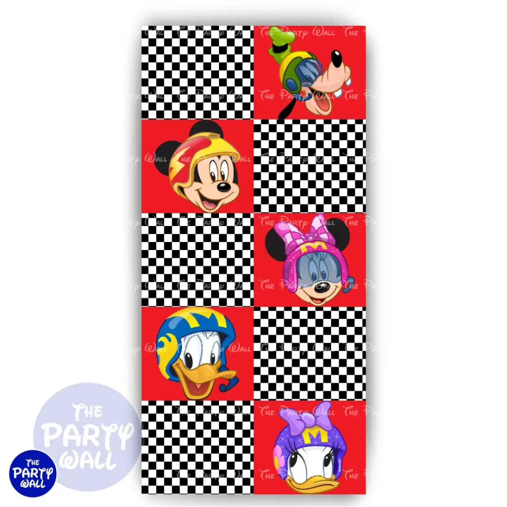Mickey Mouse Piloto - Funda para mampara de punta redonda o rectangular The Party Wall