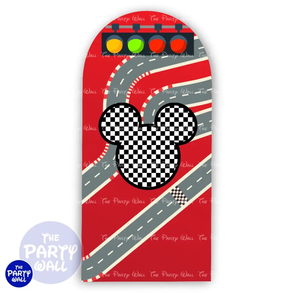 Mickey Mouse Piloto - Funda para mampara de punta redonda o rectangular The Party Wall