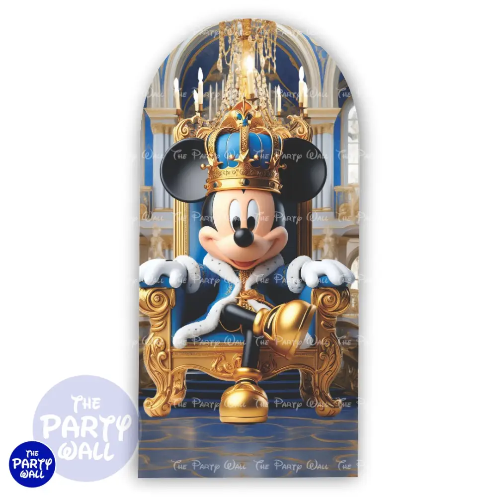Mickey Príncipe - Funda para mampara de punta redonda o rectangular The Party Wall