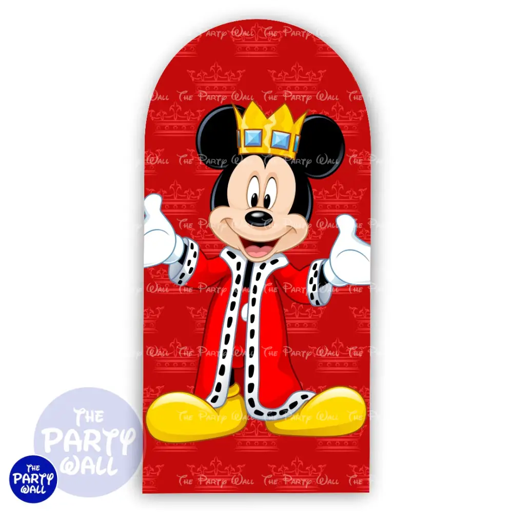 Mickey Príncipe - Funda para mampara de punta redonda o rectangular The Party Wall