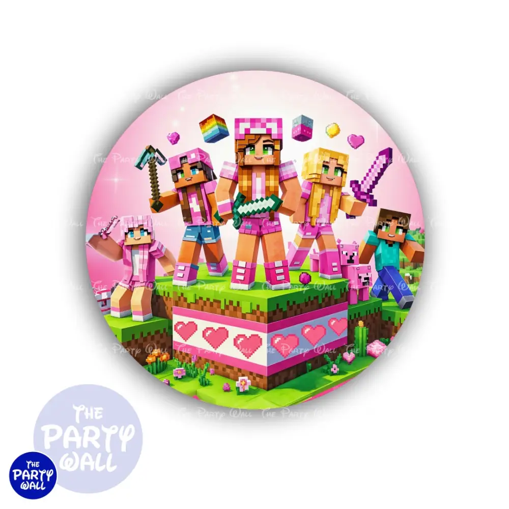 Minecraft - Funda para mamá circular The Party Wall