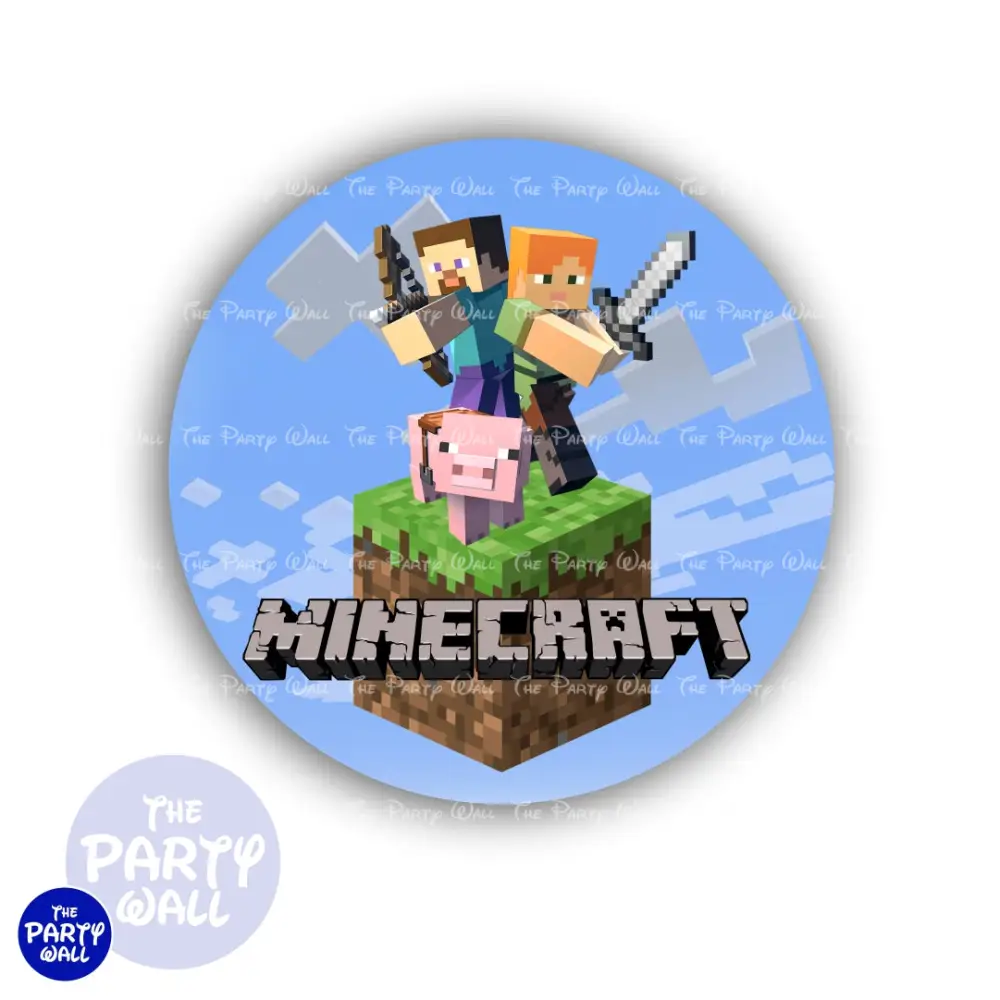 Minecraft - Funda para mamá circular The Party Wall