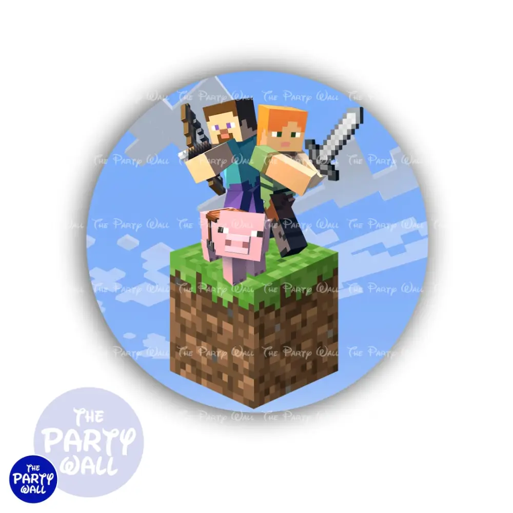 Minecraft - Funda para mamá circular The Party Wall