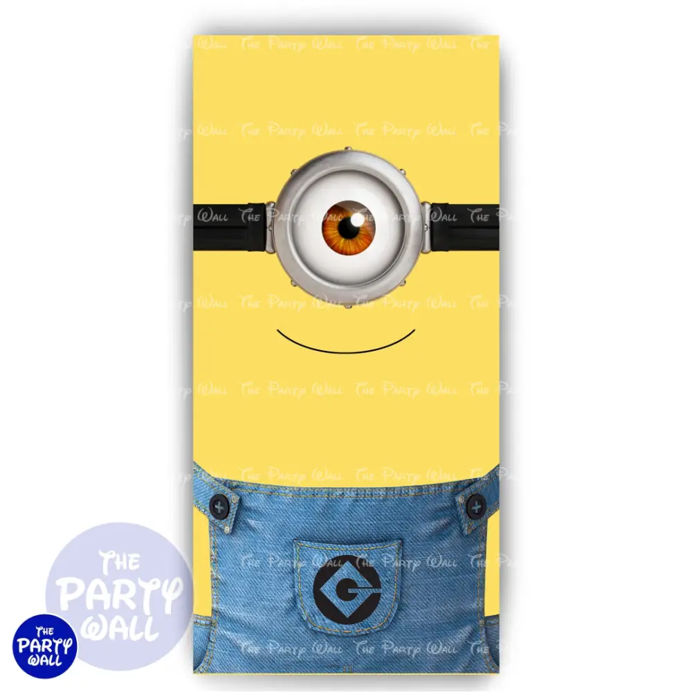 Minions - Funda para mampara de punta redonda o rectangular The Party Wall