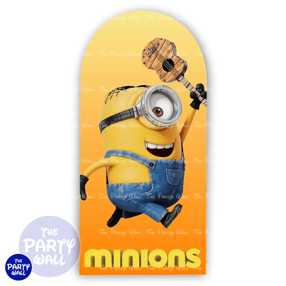 Minions - Funda para mampara de punta redonda o rectangular The Party Wall