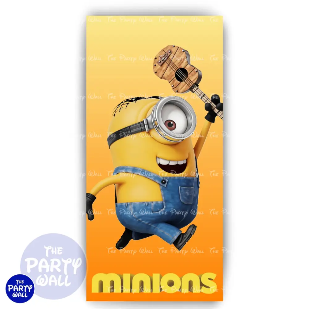 Minions - Funda para mampara de punta redonda o rectangular The Party Wall