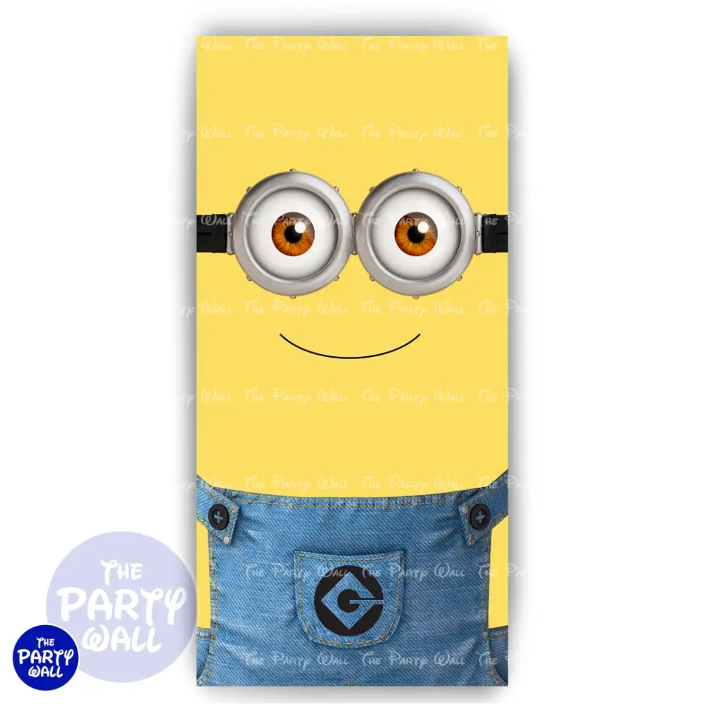Minions - Funda para mampara de punta redonda o rectangular The Party Wall