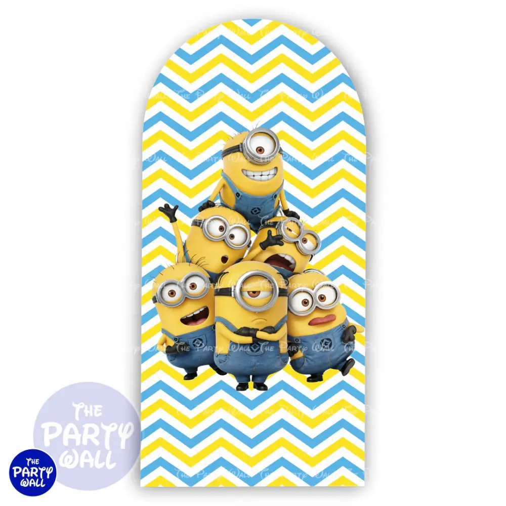 Minions - Funda para mampara de punta redonda o rectangular The Party Wall