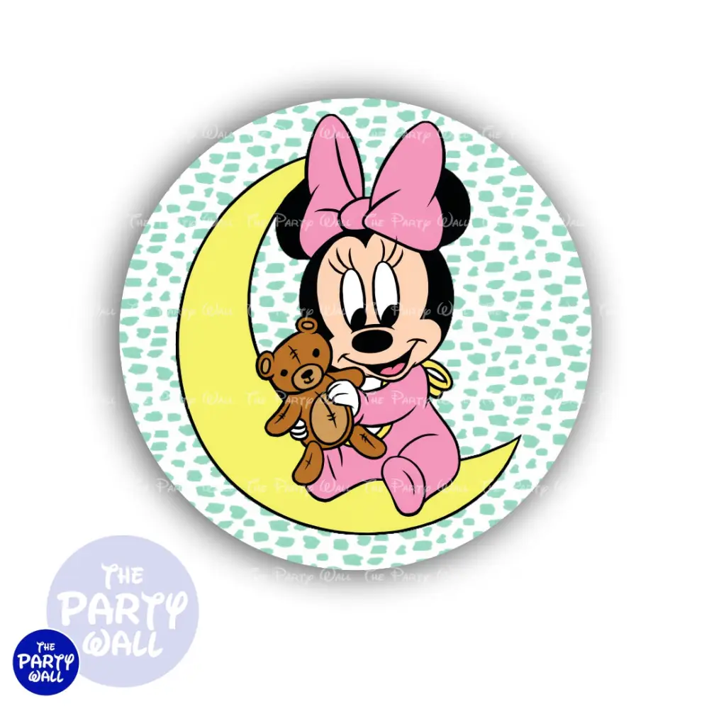 Minnie Mouse Bebé - Funda para mamá circular The Party Wall