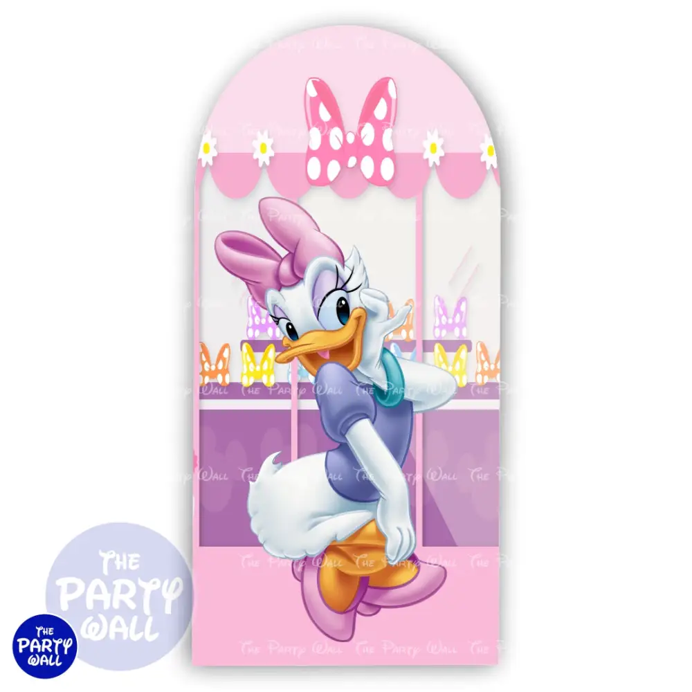 Minnie Mouse Boutique - Funda para mampara de punta redonda o rectangular The Party Wall