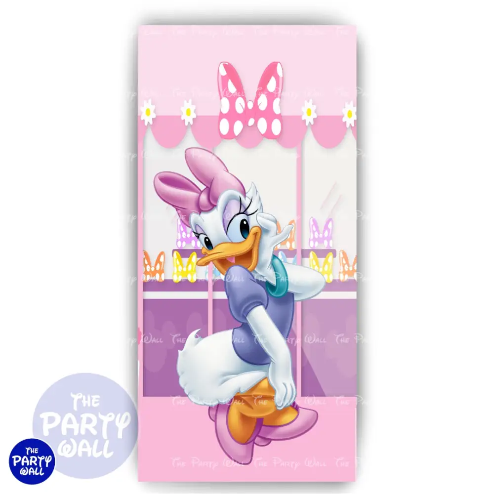 Minnie Mouse Boutique - Funda para mampara de punta redonda o rectangular The Party Wall