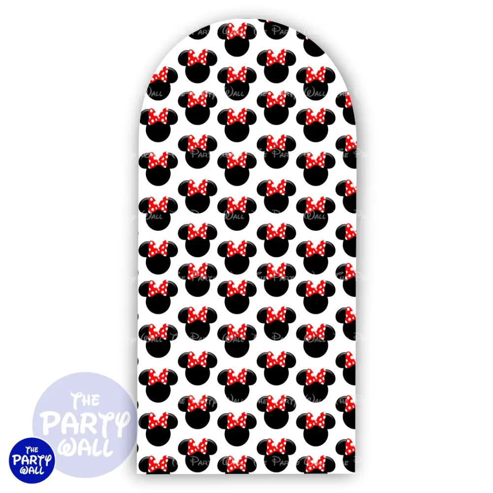 Minnie Mouse - Funda para mampara de punta redonda o rectangular The Party Wall