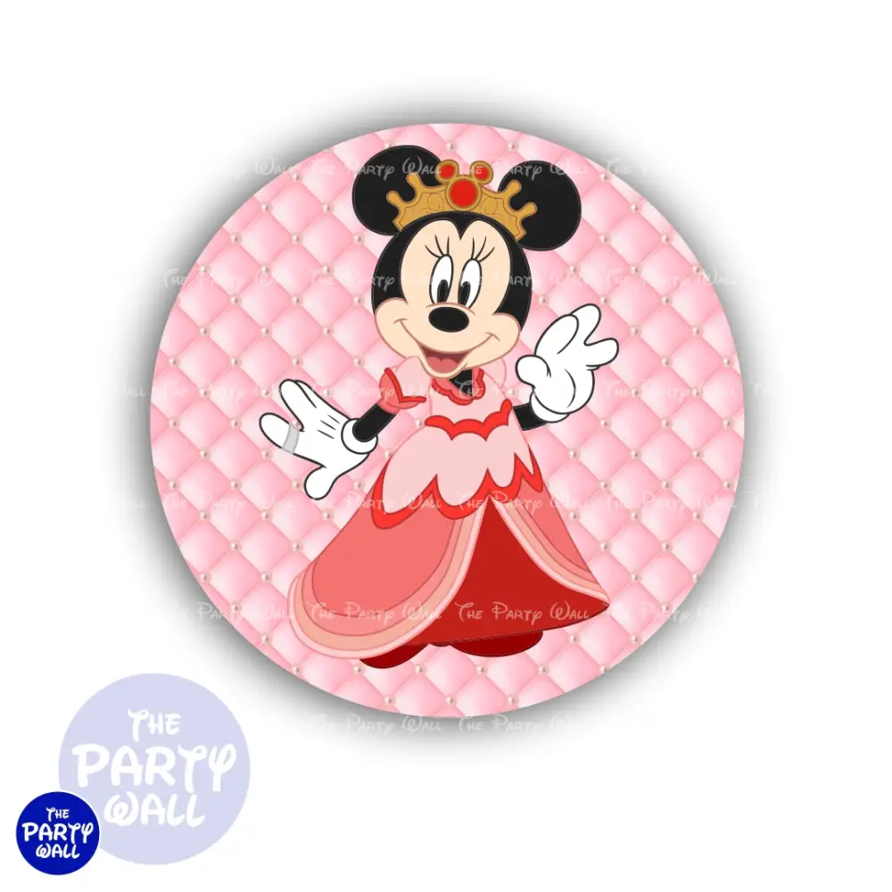 Minnie Mouse Princesa - Funda para mamá circular The Party Wall